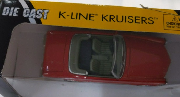 K-Line Kruisers 1968 1:43 Kruisers '68 Red Mercedes-Benz 280SL Diecast Car