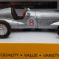 K-Line 4800 1:43 Kruisers Gray 1937 Mercedes-Benz W125 Silberpfeil Diecast Car