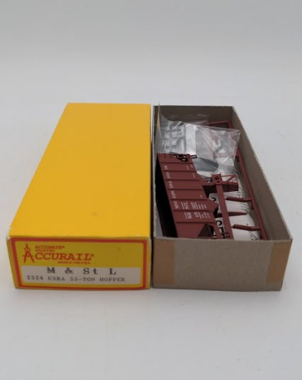 Accurail 2524 HO Scale USRA Minneapolis & St Louis 55 Ton Hopper Kit