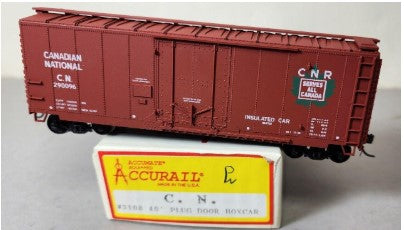 Accurail 3108 HO Canadian National 40'' Plug Door Boxcar Kit