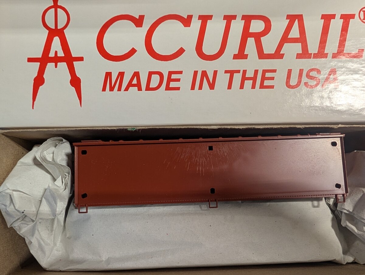 Accurail 4800 HO Undecorated 40' Wood Reefer Kit