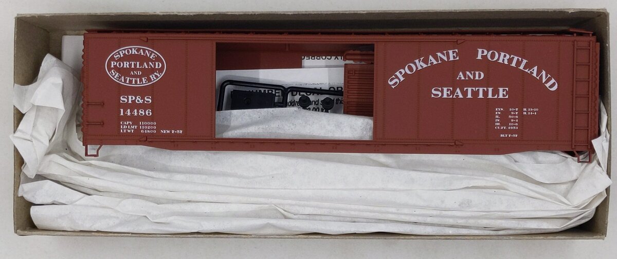 Accurail 5222 HO Scale Spokane Portland and Seattle 50' AAR Double Door Boxcar