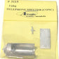 Alexander Scale 3115 HO Scale Concrete Telephone Shelter Metal Kit