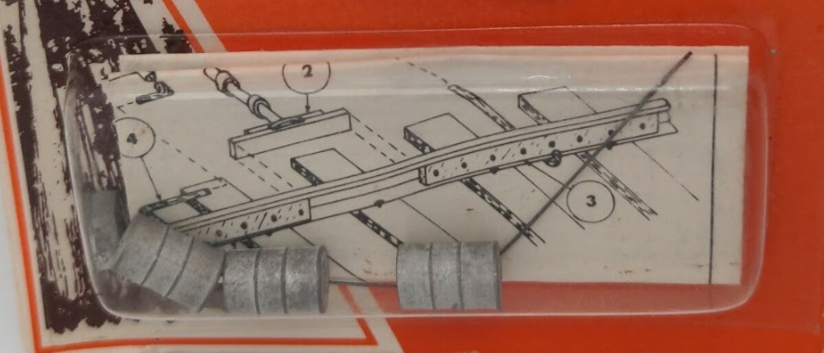 Sequoia Scale Models 2011 HO Flange & Rail Greaser Metal Unpainted Accesories