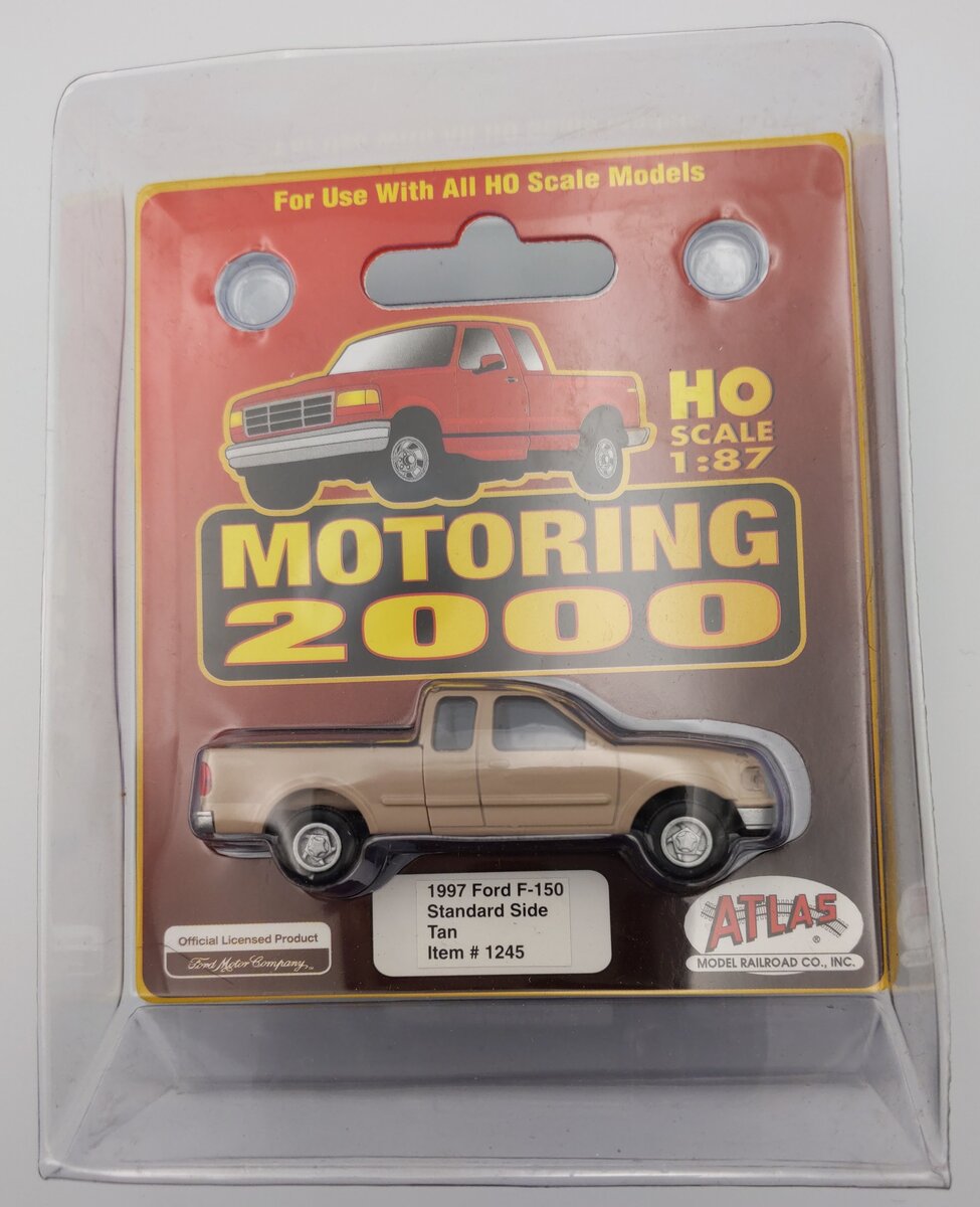 Atlas 1245 HO Scale 1997 Ford® F-150 Pickup Truck with Standard Side - Tan