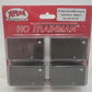Atlas 20000378 HO Scale Brown MSW 20' High-Cube Containers REGX #1 (Pack of 4)