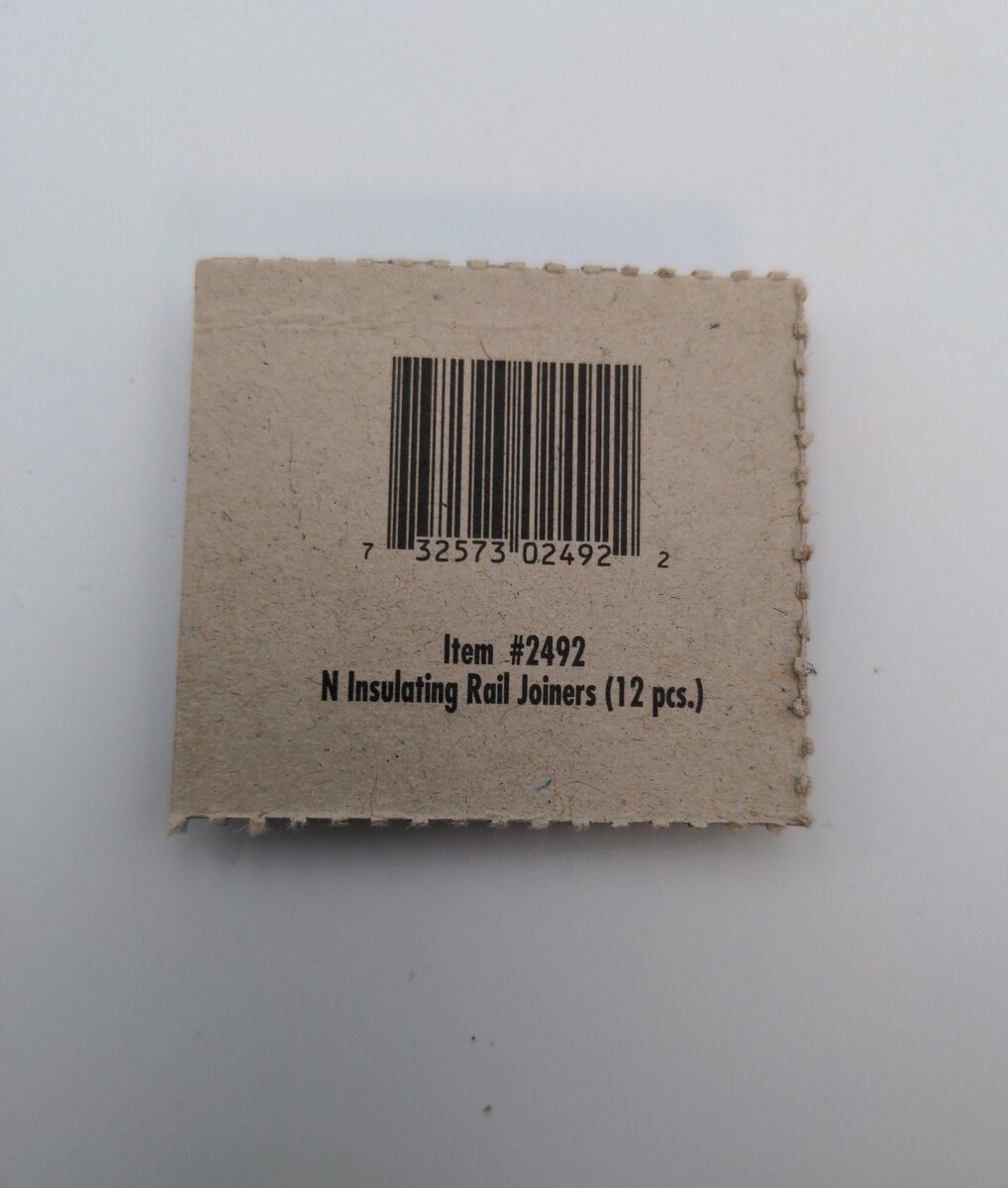 Atlas 2492 N Code 65 Insulated Rail Joiners (Pack of 12)