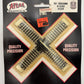 Atlas 2569 N Scale Code 80 Nickel Silver 90° Crossing Track