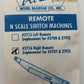Atlas 2716 N Code 80 Track Remote Right Hand Switch Machine