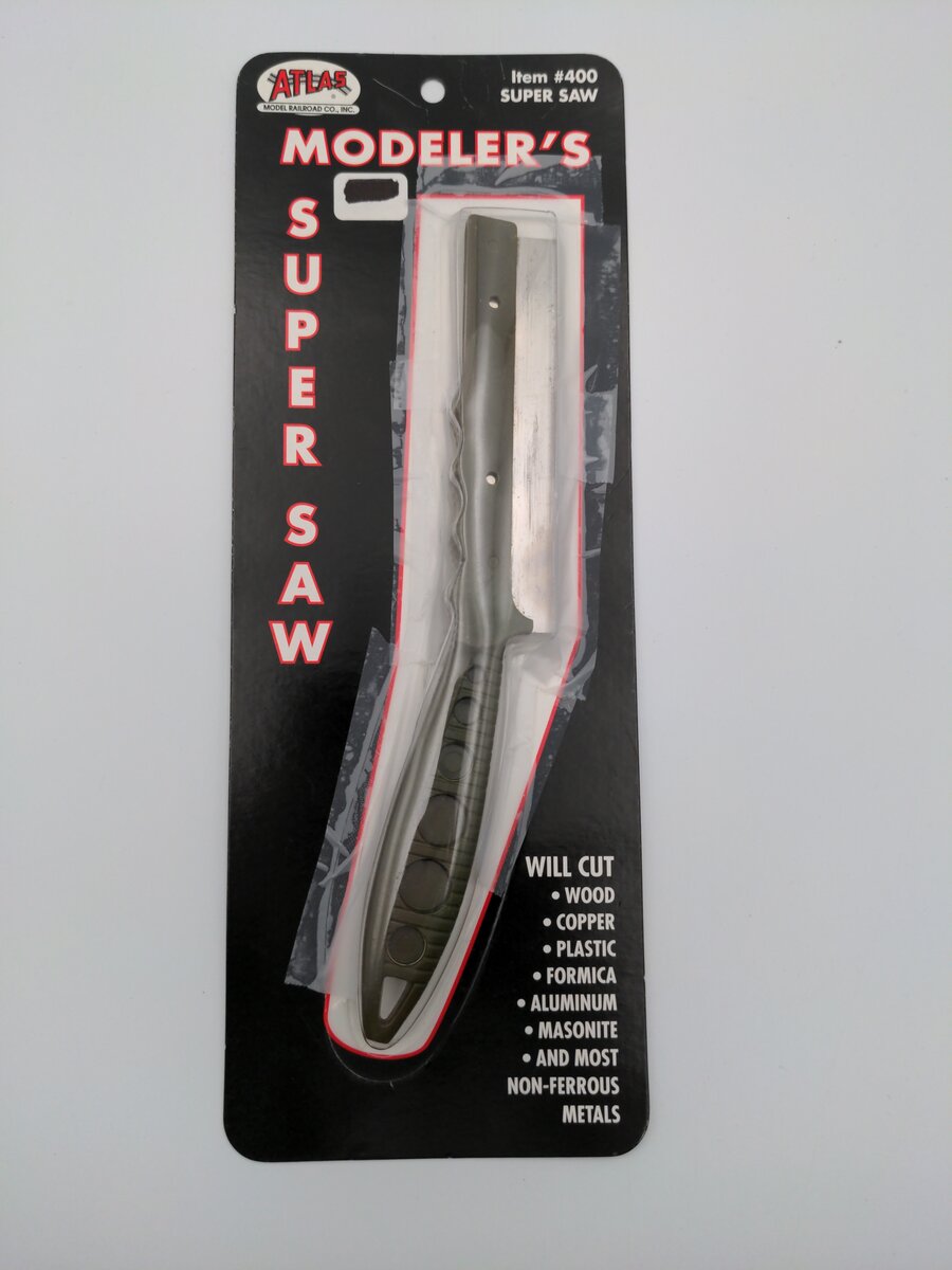 Atlas 0400 HO, N & O Modelers Snap Super Saw