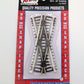 Atlas 573 HO Code 83 Nickel Silver Rail 25° Crossing Track
