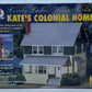 Atlas 0711 HO Lovely Ladies Home Series Kate's Colonial Home Building Kit