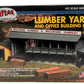 Atlas 0750 HO Scale Lumber Yard & Office Building Kit