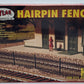 Atlas 0774 HO Scale Hairpin Style Fence Plastic Kit