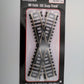 Atlas 839 HO Code 100 Nickel Silver 30° Crossing Snap-Track Crossing