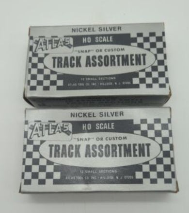 Atlas 0847 HO Code 100 Nickel Silver Straight Snap-Track Assortment