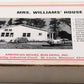 American Model Builders 126 HO Scale Laser Art Mrs. Williams House Kit