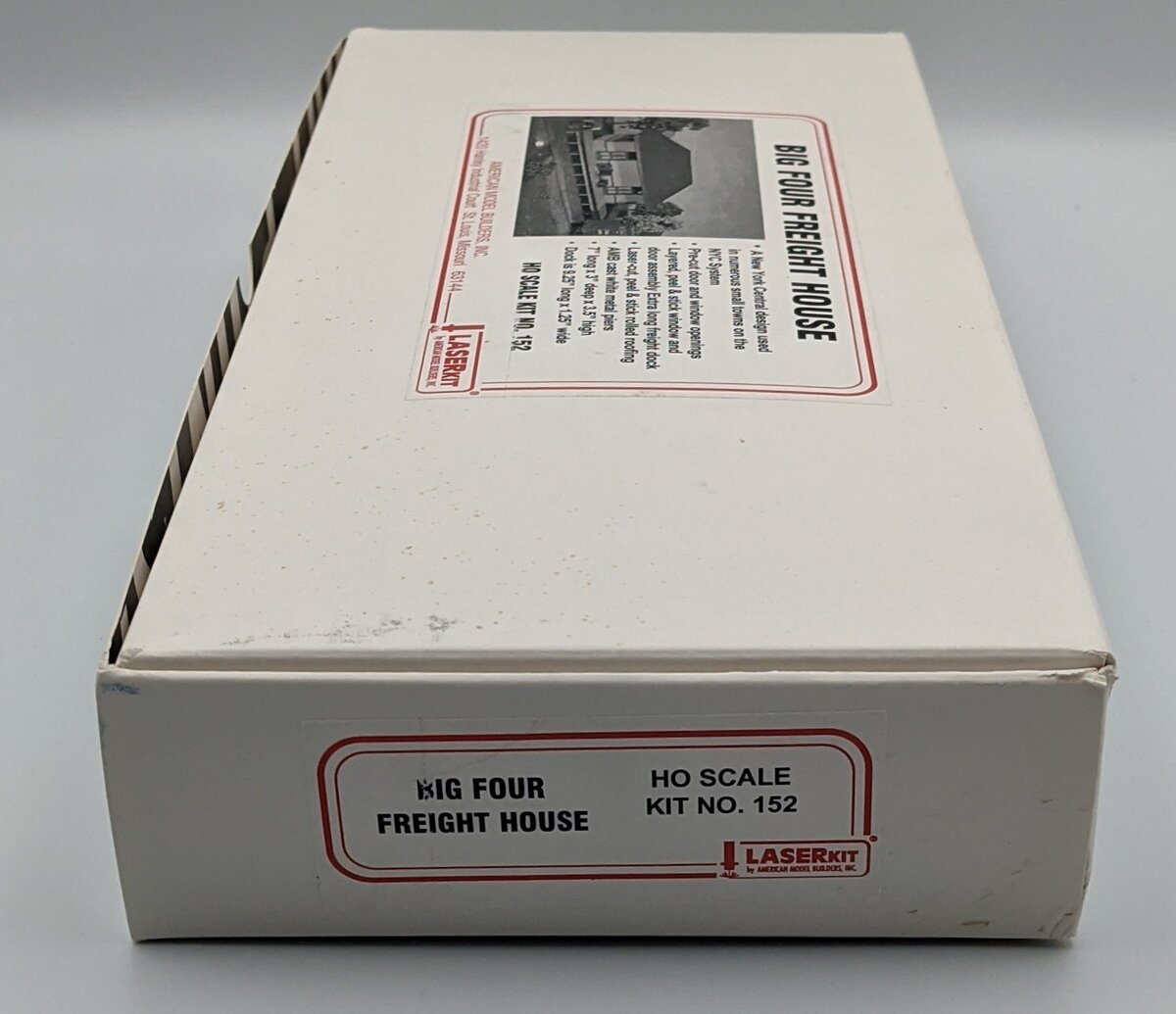 American Model Builders 152 HO Big Four Freight House Laser Building Art Kit