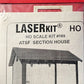 American Model Builders 169 HO ATSF Section House Laser Art Building Kit