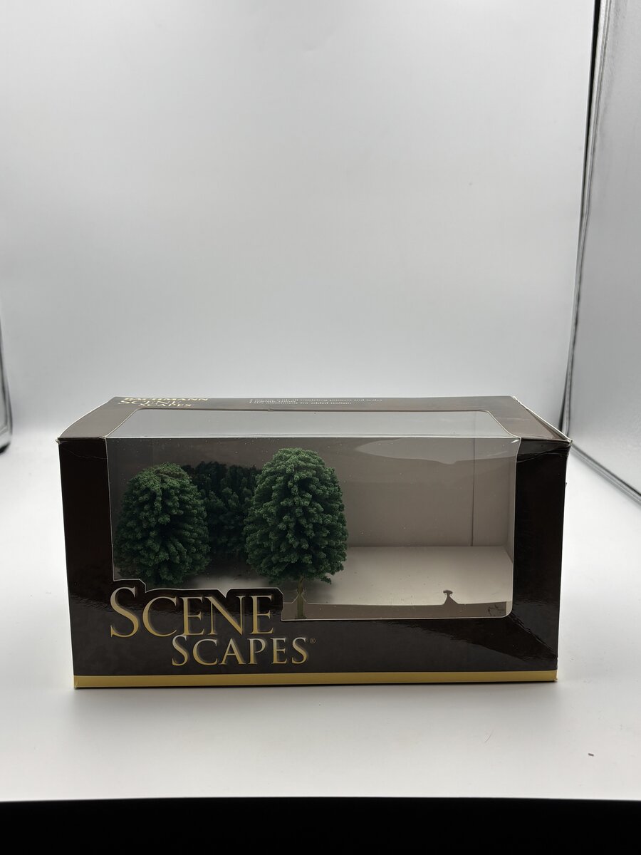 Bachmann 32006 Scene Scapes 3"-4" Deciduous Trees (Set of 3)