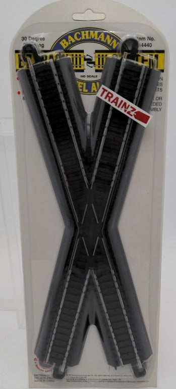 Bachmann 44440 HO Steel Alloy 30 Degree E-Z Track Crossing
