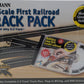 Bachmann 44497 HO Steel Alloy Your First Railroad E-Z Track Expansion Pack