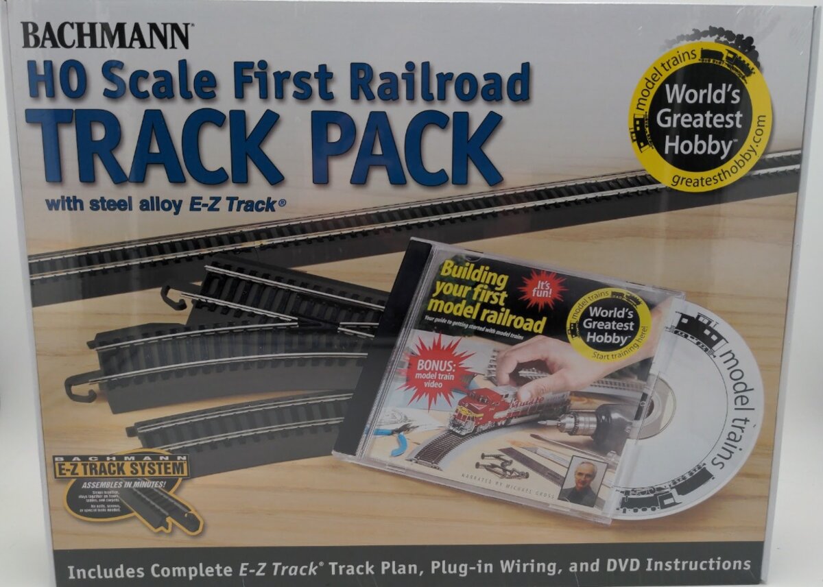 Bachmann 44497 HO Steel Alloy Your First Railroad E-Z Track Expansion Pack