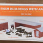 Bachmann 45152 HO Plasticville Farm w/Animals Building Kit
