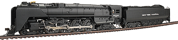 Bachmann 50304 HO New York Central 4-8-4 Niagara w/DCC Steam Locomotive #6020