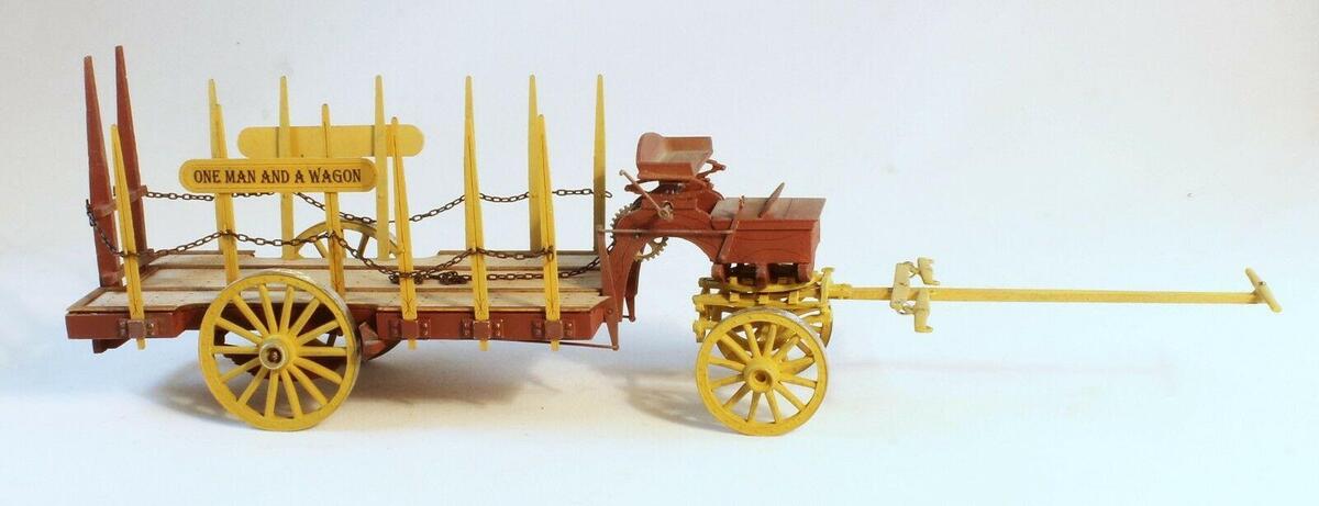 Berkshire Valley 255 O Crane-neck Windlass Wagon Metal Kit