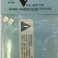 Berkshire Valley 410 O Telephone Dropline Metal Box (Pack of 6)