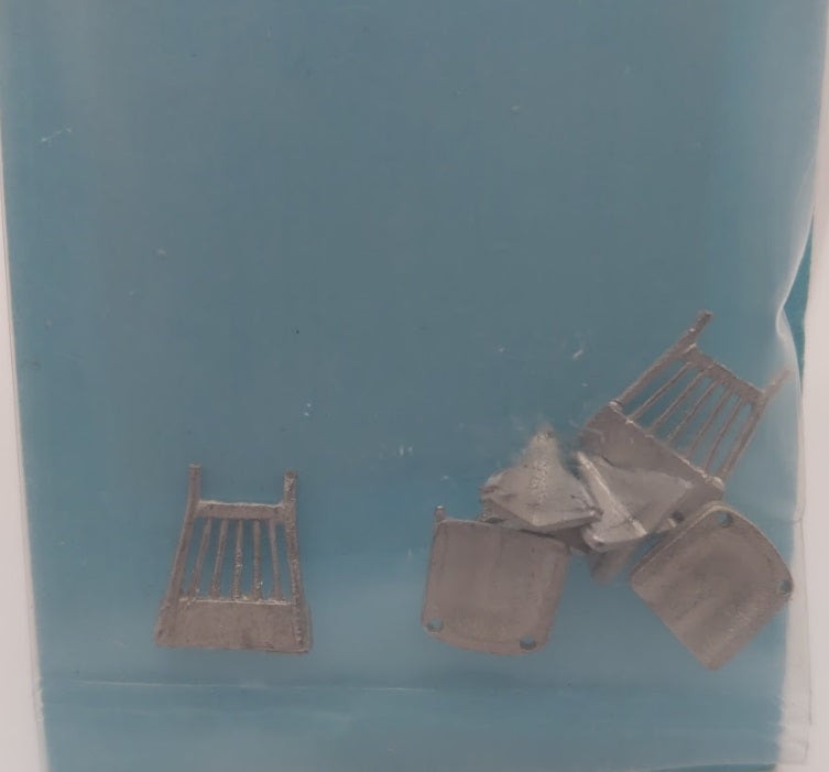 Berkshire Valley 605 O Scale Office Chair Metal Kit (Pack of 2)
