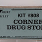Berkshire Valley 808 O Scale Corner Drug Store Building Kit