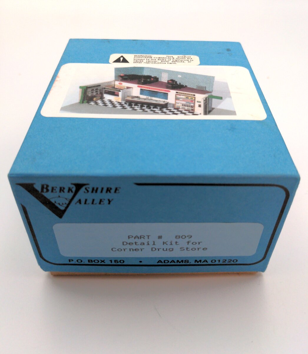 Berkshire Valley 809 O Corner Drug Store Detail Kit