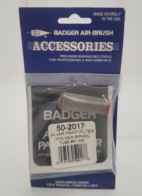 Badger 50-2017 In Jar Paint Filter for 51-009 Siphon Tube, 50-208,50-308