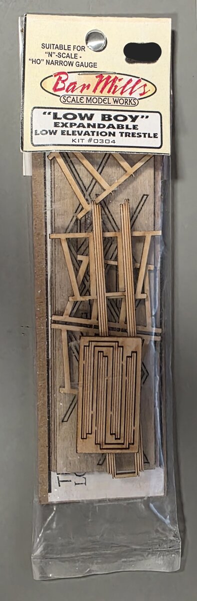Bar Mills 0304 N Low Boy Trestle Kit