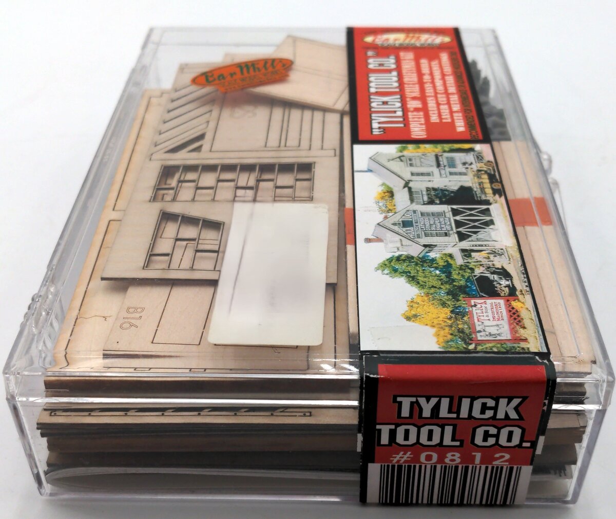 Bar Mills 0812 HO Tylick Tool Company Laser-Cut Wood Building Kit