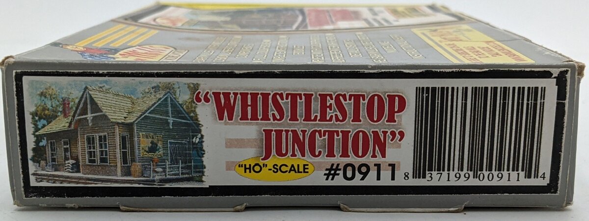 Bar Mills 0911 HO Laser Cut Wood Whistle Stop Junction Building Kit