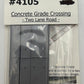 BLMA Models 4105 HO Scale Concrete Grade Crossing Two-Lane Road Kit