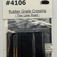 BLMA Models 4106 HO Scale Rubber Grade Crossing Two-Lane Road