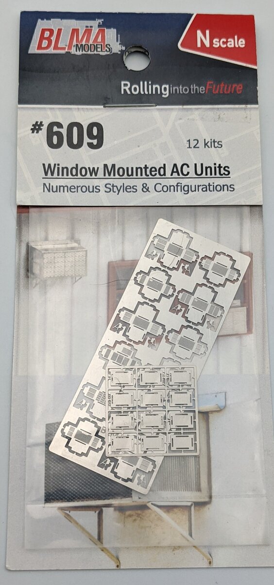 BLMA Models 609 N Window Mounted AC Unit Kit (Pack of 12)