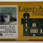 Branchline Trains 630 HO Buick Garage Laser-Art Kit