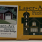 Branchline Trains 632 HO Scale Hudson Garage Laser-Art Building Kit