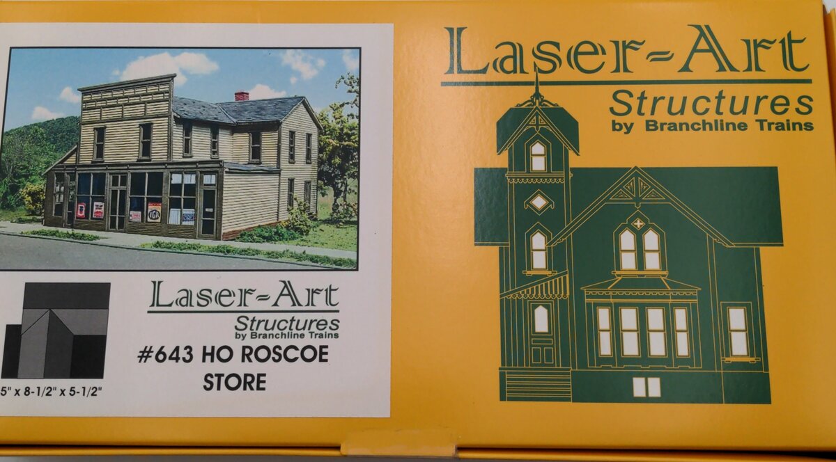 Branchline Trains 643 HO Scale Roscoe Store 5