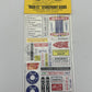 Blair Line 151 HO "Main Street" Storefront Signs Sheet (Pack of 2)
