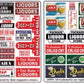 Blair Line 159 HO Scale Tavern & Liquor Store Signs Sheet (Pack of 2)