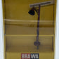 Brawa 4610 N Scale Street Light, Brown Pole