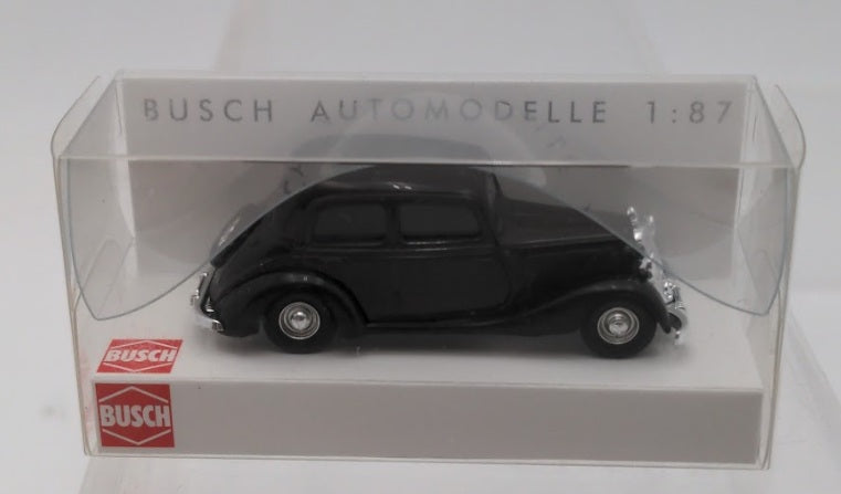 Busch 41409 HO Scale Deep Brown MB 170V 4-Door Sedan