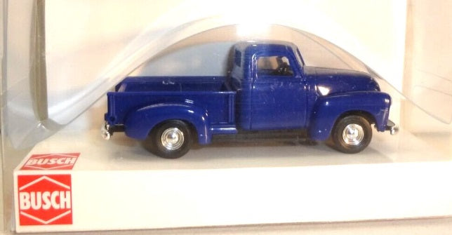 Busch 48200 HO Dark Blue 1950 Chevy Pick-Up