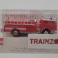 Busch 5604 HO Scale Pumper Fire Truck With Operating Flashing Lights